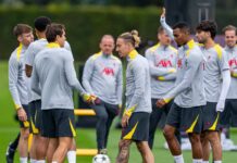 23-man Liverpool squad in training as Alisson misses crucial session – Liverpool FC