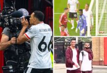 Trent’s cheeky gesture & Van Dijk’s antics – 7 things spotted from Man United 0-3 Liverpool – Liverpool FC