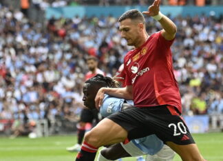 Diogo Dalot has won back possession most number of times in the Premier League thus far – Man United News And Transfer News