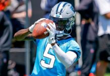 Dave Canales on Diontae Johnson trade – ‘Don’t see that happening’