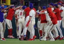 Philadelphia Phillies edge New York Mets in Game 2 of NLDS