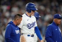 Dodgers’ Freddie Freeman (ankle) day-to-day after Game 2 exit
