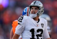 Raiders benching Gardner Minshew, name Aidan O’Connell QB1