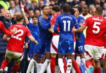 Chelsea, Nottingham Forest charged over pitch-side melee