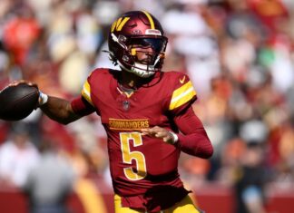 Captain Jayden Daniels will miss training, and the situation remains uncertain