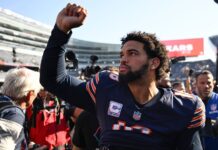 Bears rookie quarterback Caleb Williams taking control