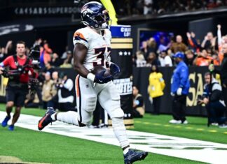 Broncos’ Javonte Williams scores 8-yard TD run against Saints