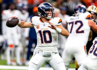 Broncos handle business in blowout of short-handed Saints
