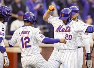 Alonso-sparked Mets stay alive, beat Dodgers in NLCS Game 5