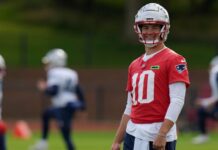 Why Patriots’ Jerod Mayo compared Drake Maye to Rob Gronkowski
