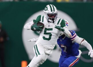 Jets star Garrett Wilson is attracting trade interest, sources say