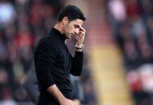 Arsenal defeat ‘accident waiting to happen’ after card – Arteta