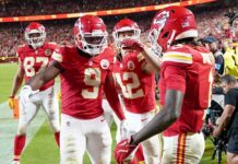 Chiefs WR JuJu Smith-Schuster, CB Jaylen Watson out vs. Raiders