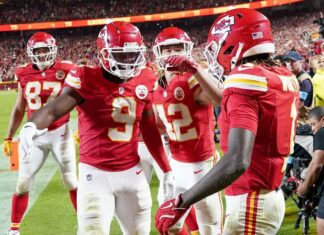 Chiefs WR JuJu Smith-Schuster, CB Jaylen Watson out vs. Raiders