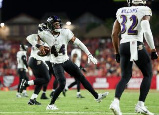 Ravens CB Marlon Humphrey’s big game ends with knee injury