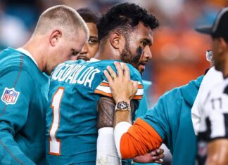 Dolphins QB Tua Tagovailoa still faces concussion concerns