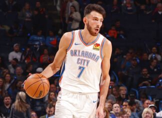 Thunder exercise options on Holmgren, J. Williams, two others