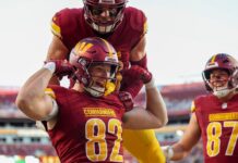 Commanders find success with play named after Taylor Swift