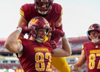 Commanders find success with play named after Taylor Swift