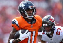 Broncos WR Josh Reynolds injured in shooting last week