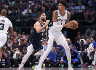 Wemby winded but otherwise ‘felt great’ in opener after layoff