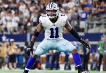 Cowboys pass rusher Micah Parsons to miss 3rd straight game
