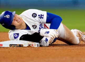 Dodgers’ Shohei Ohtani (shoulder) cleared to play in Game 3