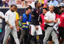 Stefon Diggs’ knee being evaluated after noncontact injury