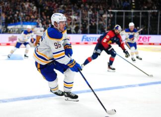 Sabres’ Nicolas Aube-Kubel to return from injury to face Panthers