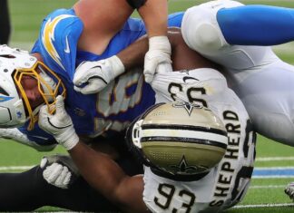 Shepherd did not try to injure Herbert, Saints’ Allen says