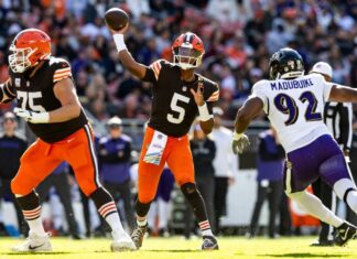 Jameis Winston to remain Browns’ starting QB after upset of Ravens