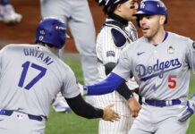 Los Angeles Dodgers win, take dominant 3-0 World Series lead