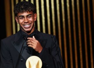Barcelona’s Lamine Yamal becomes youngest Kopa award winner