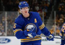 Sabres D-man Rasmus Dahlin fined $5K for high sticking