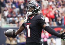 Texans WR Stefon Diggs out for season with torn ACL