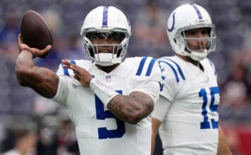 Win-now Colts bench QB Anthony Richardson for Joe Flacco