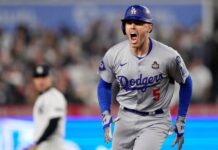 Dodgers 1B Freddie Freeman’s HR streak sets World Series record