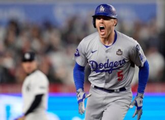 Dodgers 1B Freddie Freeman’s HR streak sets World Series record