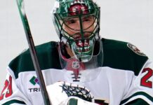 Marc-Andre Fleury, Minnesota Wild defeat Pittsburgh Penguins