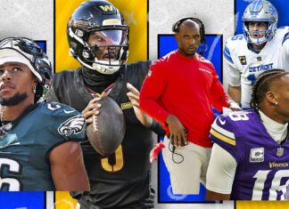 NFL 2024 midseason report AFC, NFC questions and stats