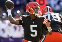 Browns’ Jameis Winston named AFC Offensive Player of the Week