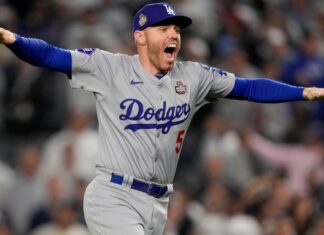 Freddie Freeman’s spikes, Betts’ batting gloves going to HOF