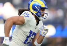 Rams’ Nacua exits practice with knee injury, but not believed to be serious