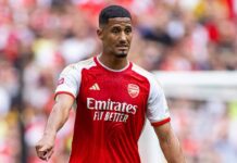 Arsenal consider William Saliba red card appeal – but out of Mikel Arteta’s hands – Liverpool FC
