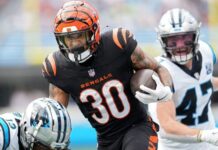NFLPA reviewing incident involving fan and Bengals RB Chase Brown