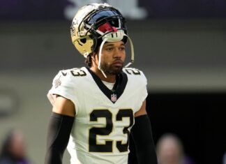 Saints CBs Marshon Lattimore, Kool-Aid McKinstry out vs. Panthers