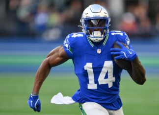 Seahawks WR DK Metcalf, TE Noah Fant ruled out vs. Rams