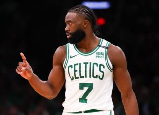Celtics’ Jaylen Brown out vs. Hornets with hip flexor strain