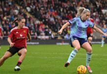 WSL: Man United earn draw with Arsenal to stay unbeaten
