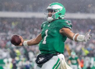 NFL Week 9 uniforms: Eagles return ‘Kelly’ Green look